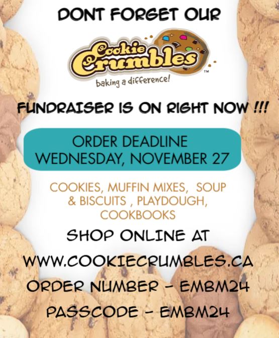 🍪 Cookie Crumbles - fundraiser ongoing !! 