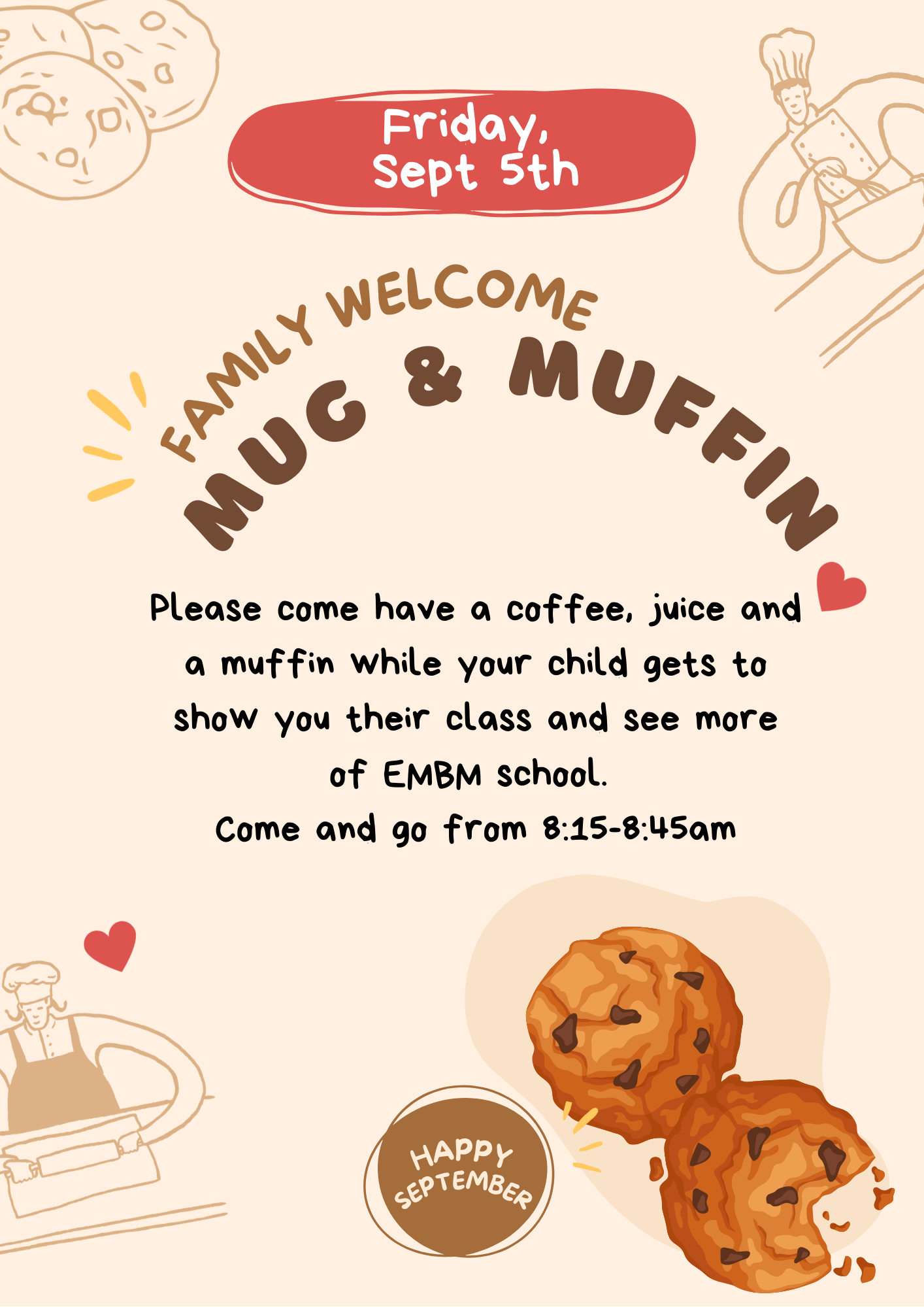 Mug & Muffin - Welcome back