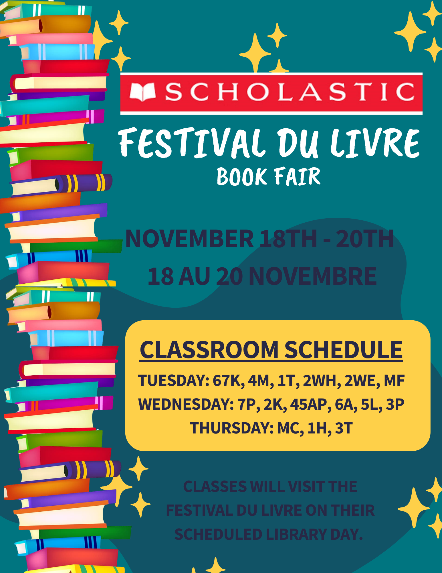 📚 Festival du Livre / Scholastic Book Fair