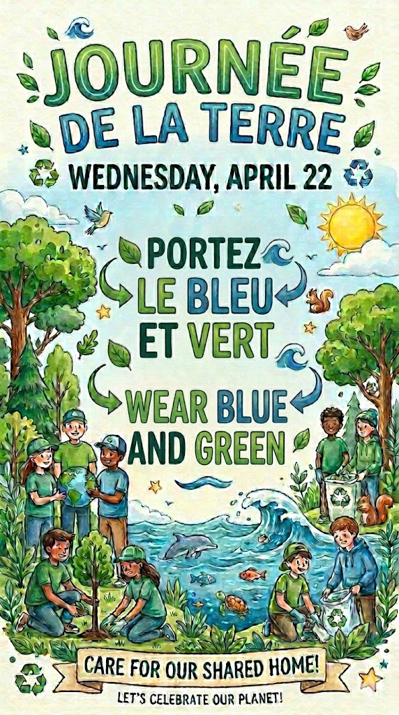 Journée de la terre / Earth Day - April 22, 2026