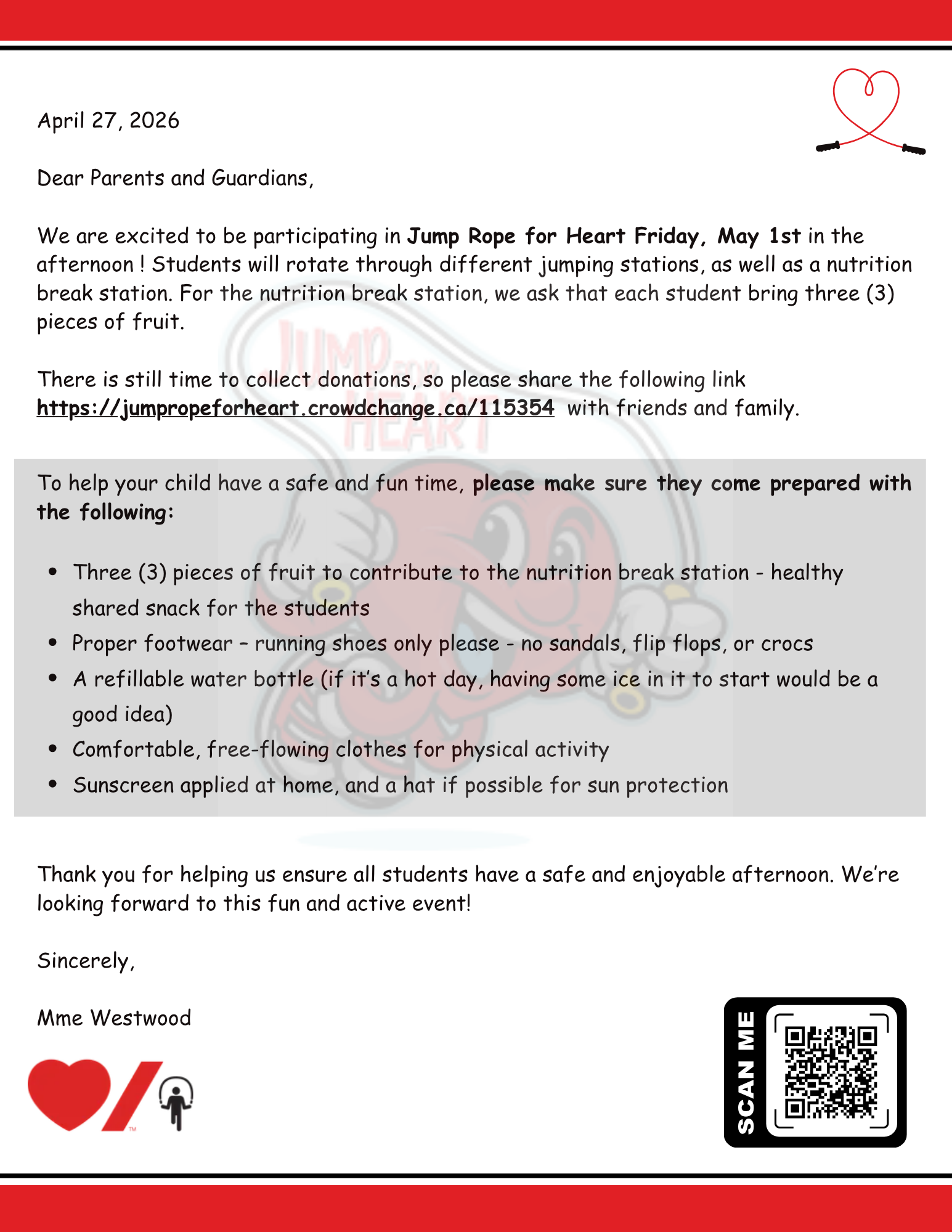 ♥ JUMP ROPE - things to remember