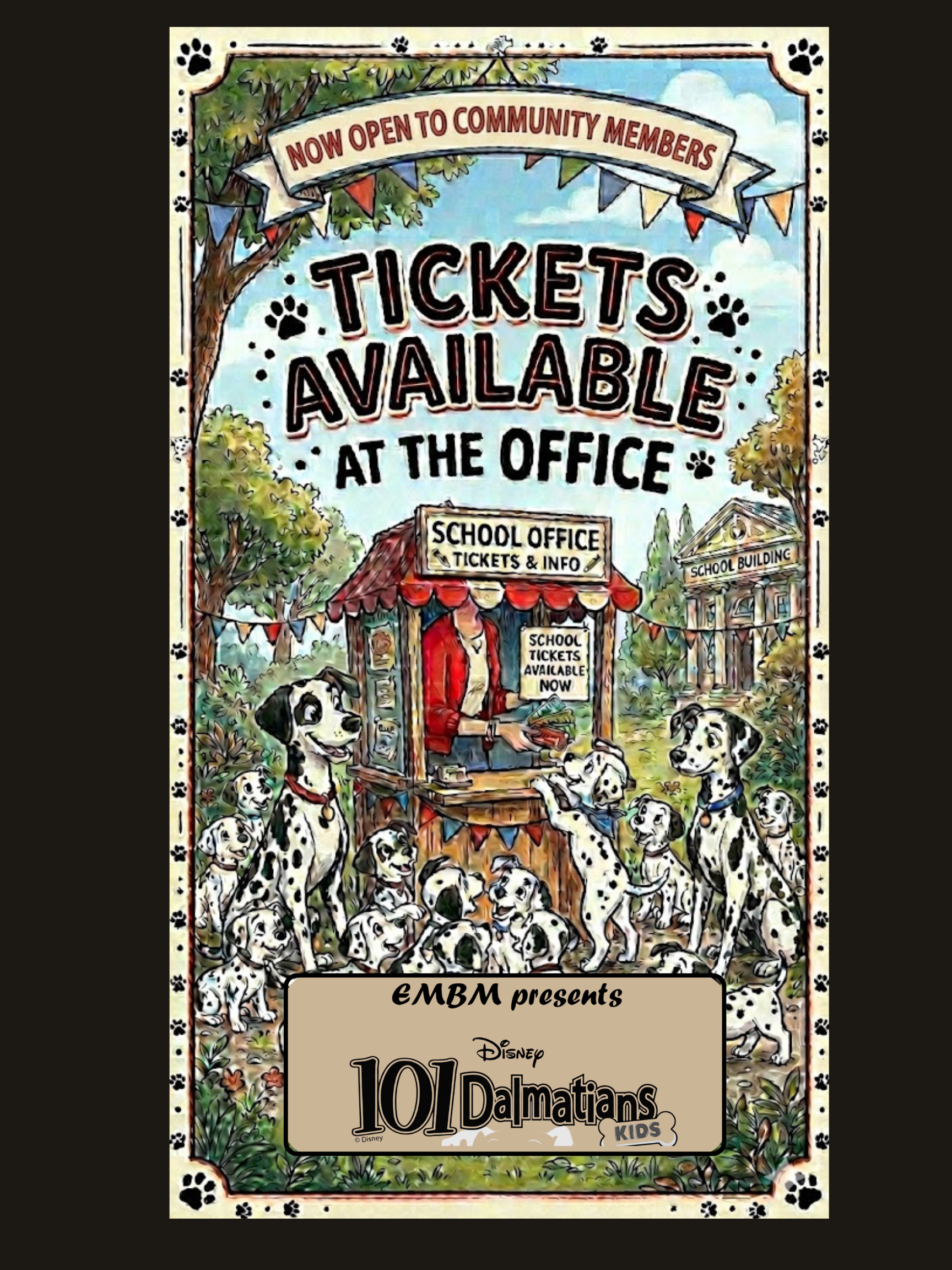 COMING SOON !! 101 Dalmatians musical May 28&29