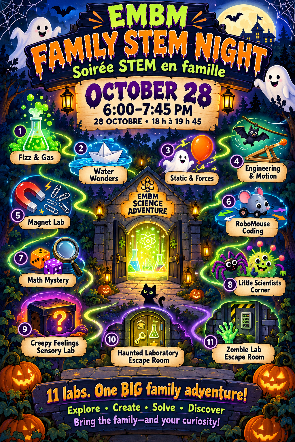 EMBM STEM Night; Wed. Oct. 28th