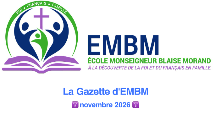 ❄️Lettre du mois / Newsletter - November